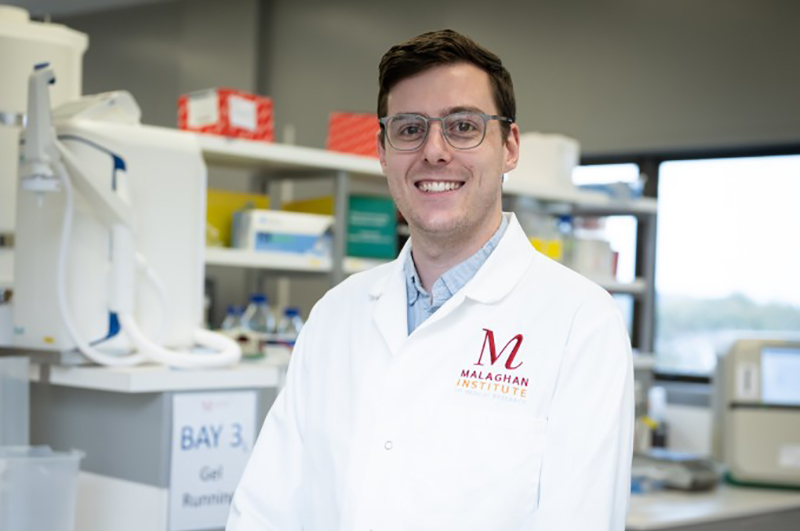 PhD student Jarem Wylie